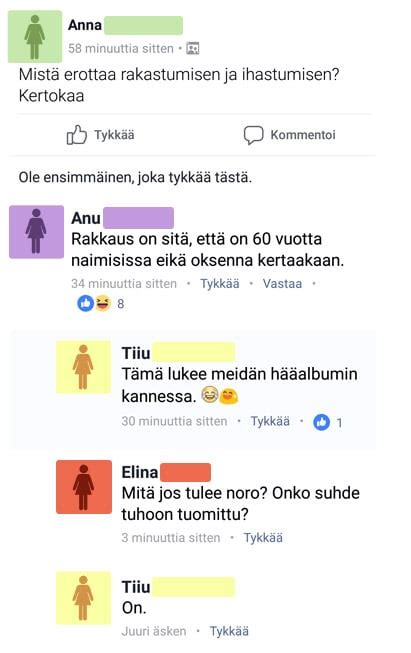 ihastumisen ja rakastumisen ero|Ihastuminen, rakastuminen ja tunteet